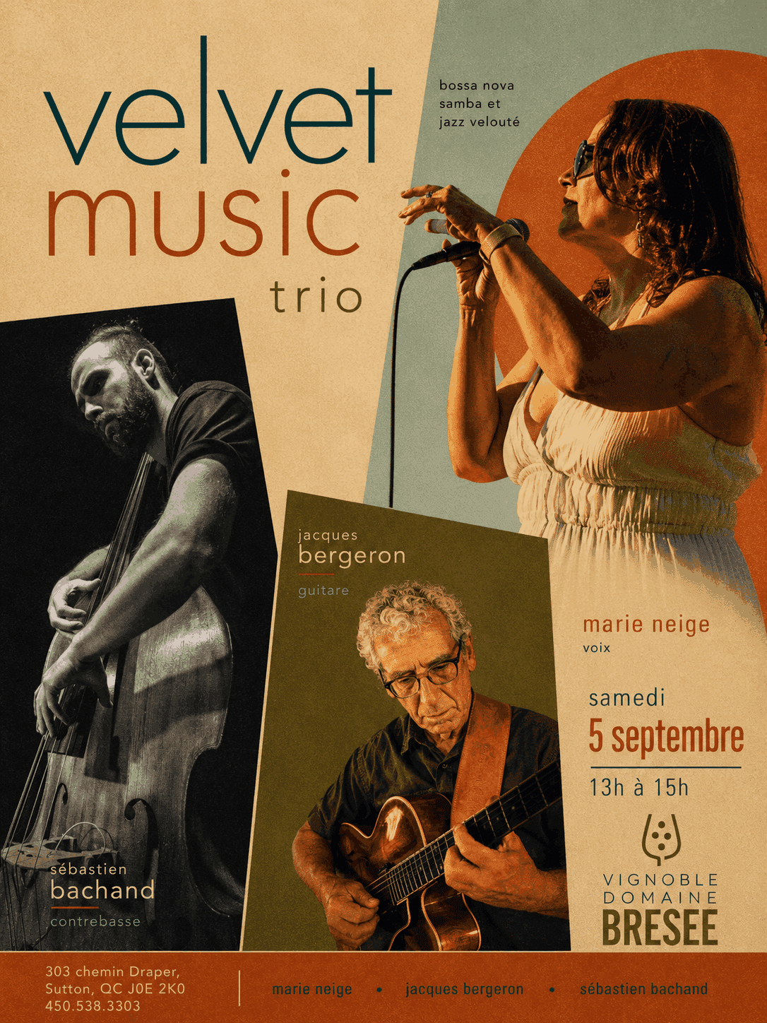 <span style="font-size:12px">VIGNOBLE DOMAINE BRESEE</span><br>Velvet Music